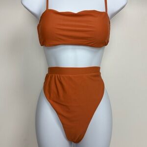 Orange Bikini Set